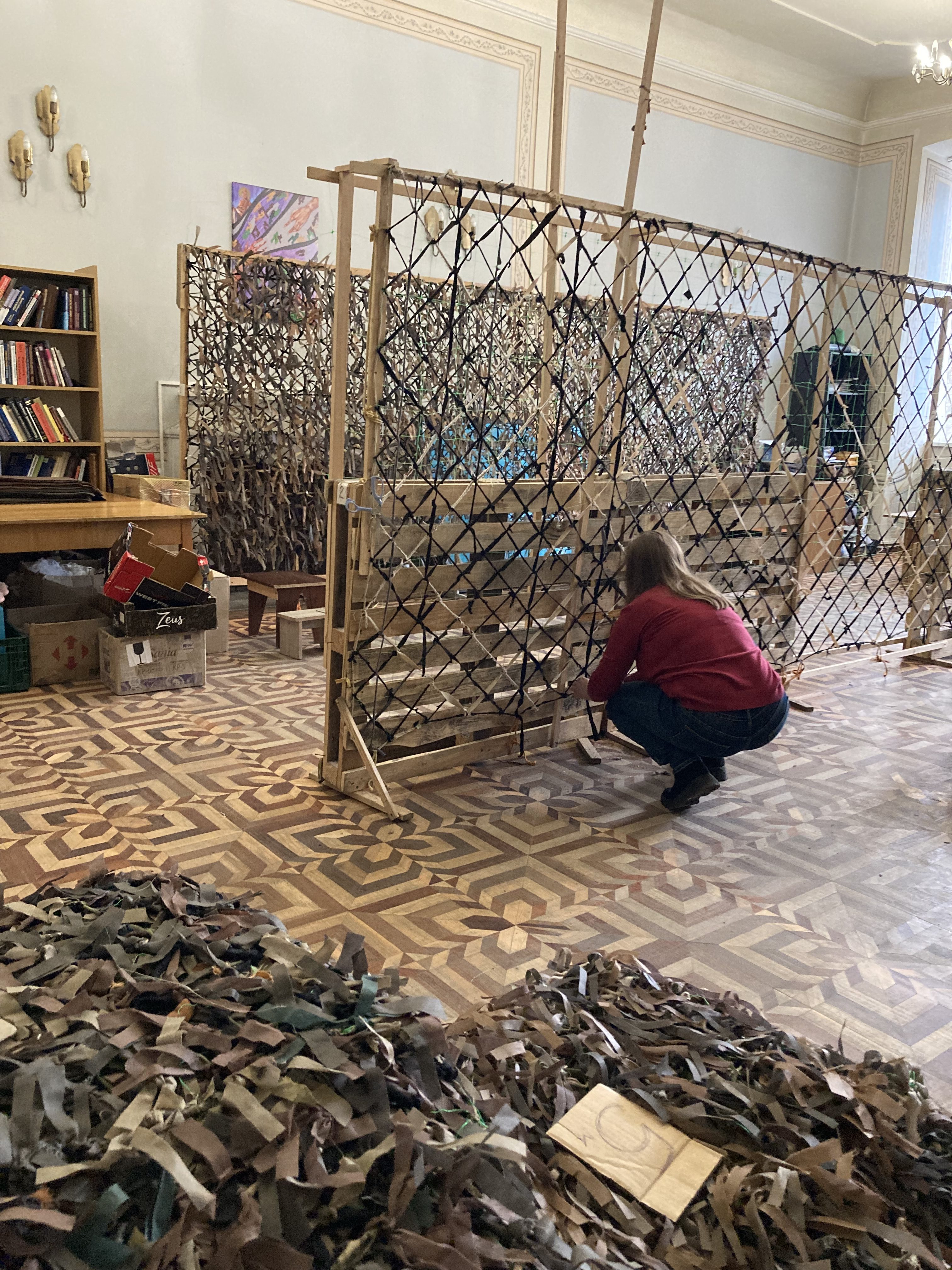 Discovering Kindness through Camo Netting in Ukraine (Lviv, Ukraine)